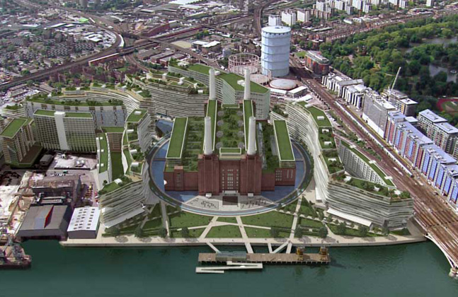 New Life for Old Battersea Power Station Floor