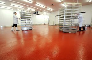 Food Safe Flooring Message for the F&B Industry