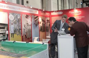 Flowcrete Flies The Flooring Flag at Gulfood Manufacturing 2014