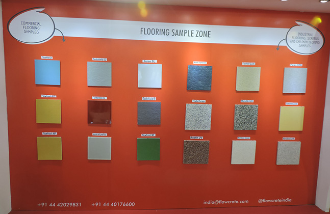Flowcrete India Exhibits its Innovative Solutions to ACETECH’s Attendees2