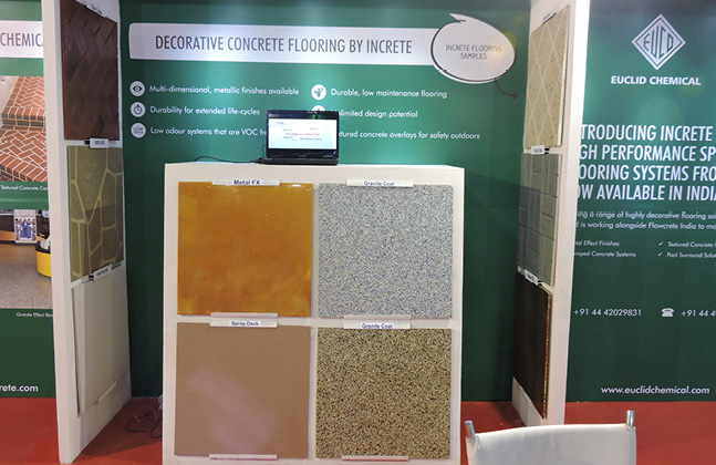 Flowcrete India Exhibits its Innovative Solutions to ACETECH’s Attendees3