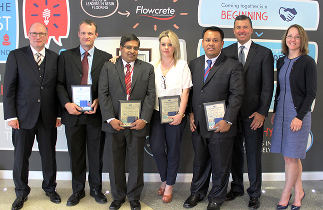 RPM President Awards Flowcrete’s High-Fliers for Collaborative Value Creation2