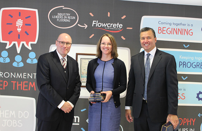 RPM President Awards Flowcrete’s High-Fliers for Collaborative Value Creation3