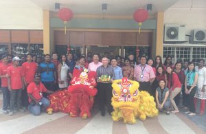 A Scintillating Lion Dance To Welcome Chinese New Year