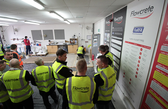 Flowcrete Unveils the Latest Resin Flooring Technology to Contractors4