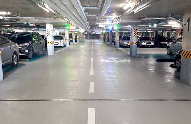 Lithuania’s Largest Office Complex Installs Region’s First Polyurethane Car Park Deck Coating