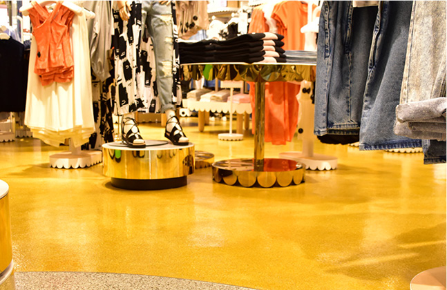Monki Goes for Gold with New Store Floor!6