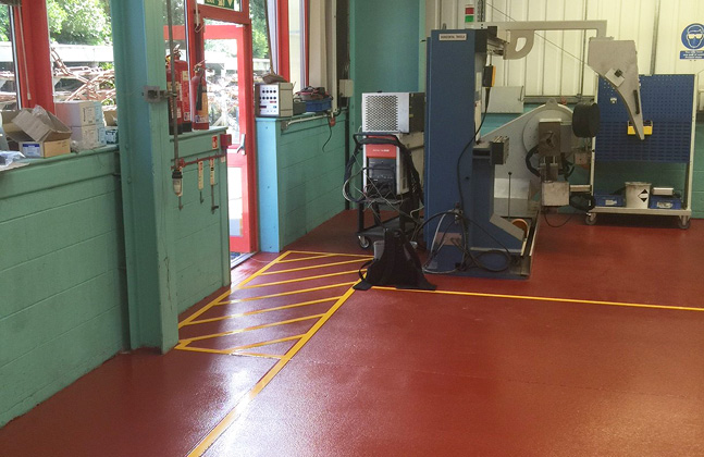 Metallink Fluid Power Systems Picks Impact, Chemical and Wear Resistant Floors2