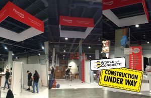 World of Concrete 2015 Under Construction and Soon Under Way