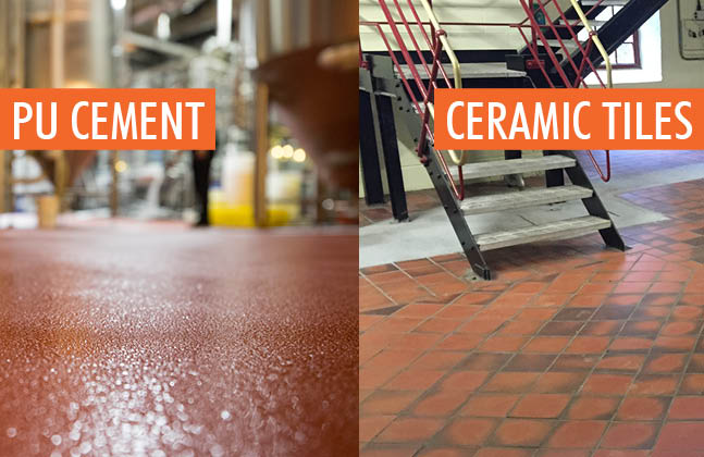Pu Cement Vs Tiles All Things Flooring, Polyurethane On Ceramic Tile Floors