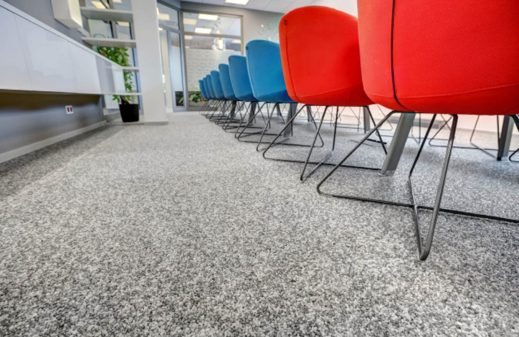 Resin stone carpet All Things Flooring