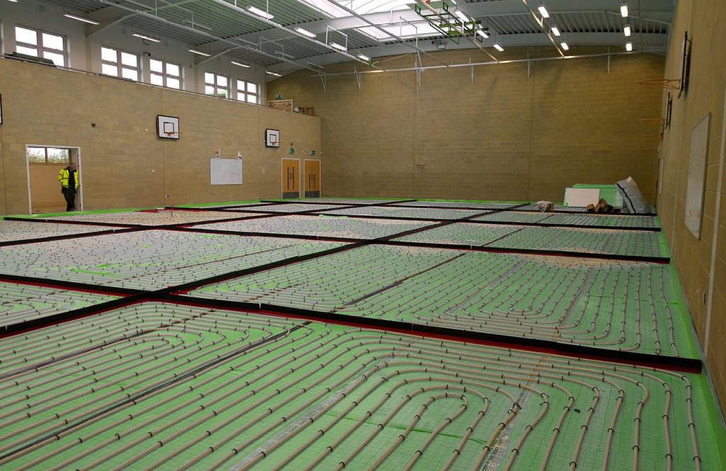 Underfloor heating installation 2 F All Things Flooring